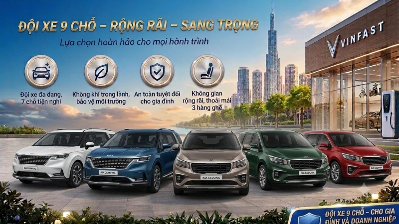 Đội Xe 16 Chỗ – Ford Transit Đời Mới
